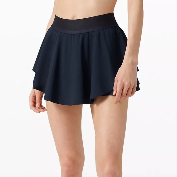 NWT Lululemon Court Rival Skirt True Navy - Picture 1 of 7